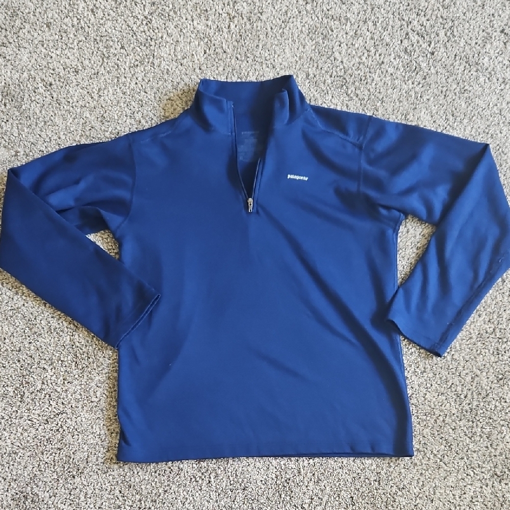 Patagonia Navy Blue Quarter-Zip Pullover
